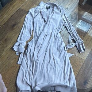 Elegant light pink Wrap jacket